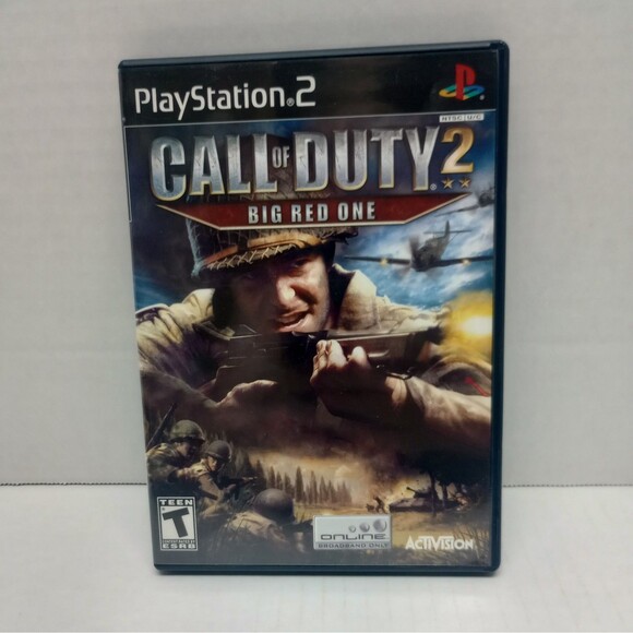 PS2 Call of Duty 2: Big Red One PlayStation 2 Game - Picture 1 of 3